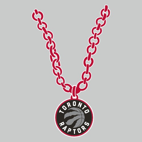 Toronto Raptors Necklace logo cricut iron on